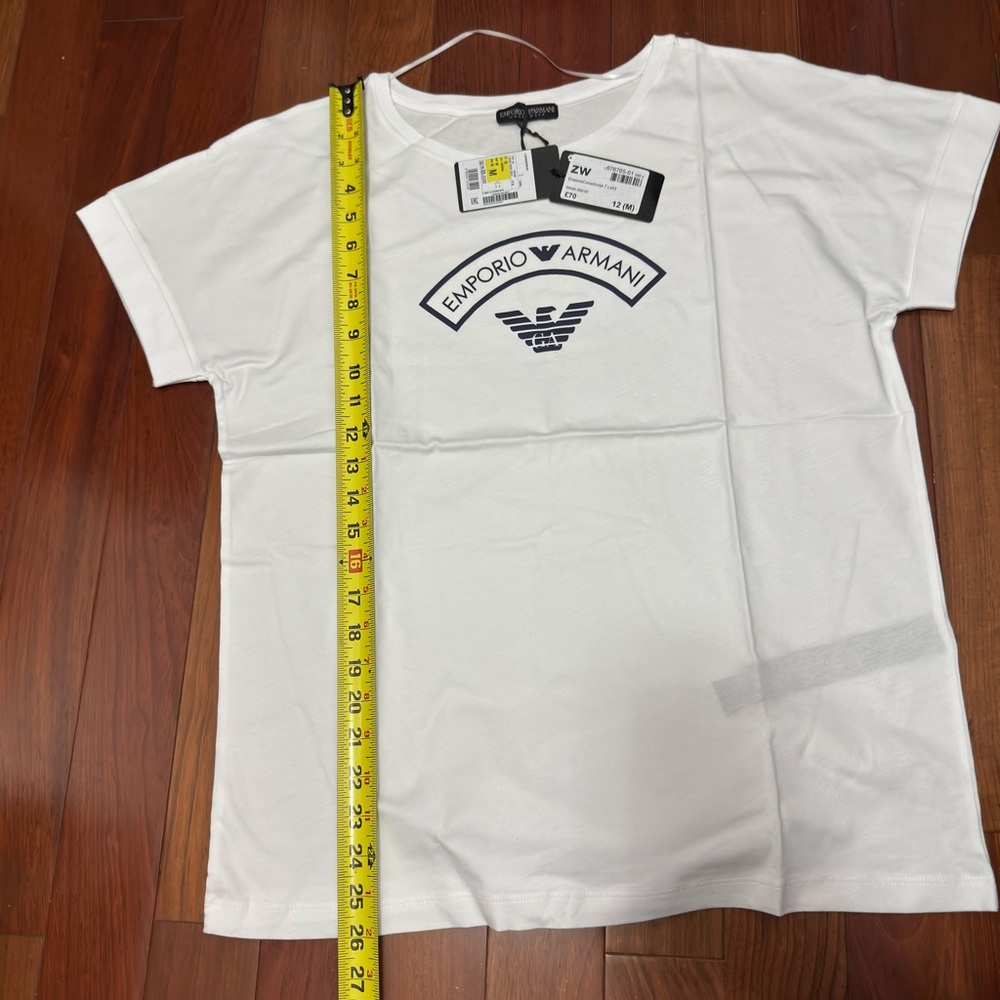 emporio armani logo t-shirt